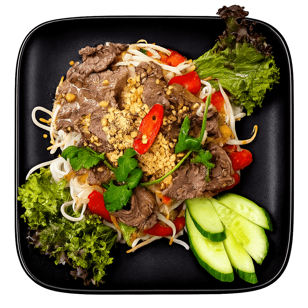 Bún bò xào