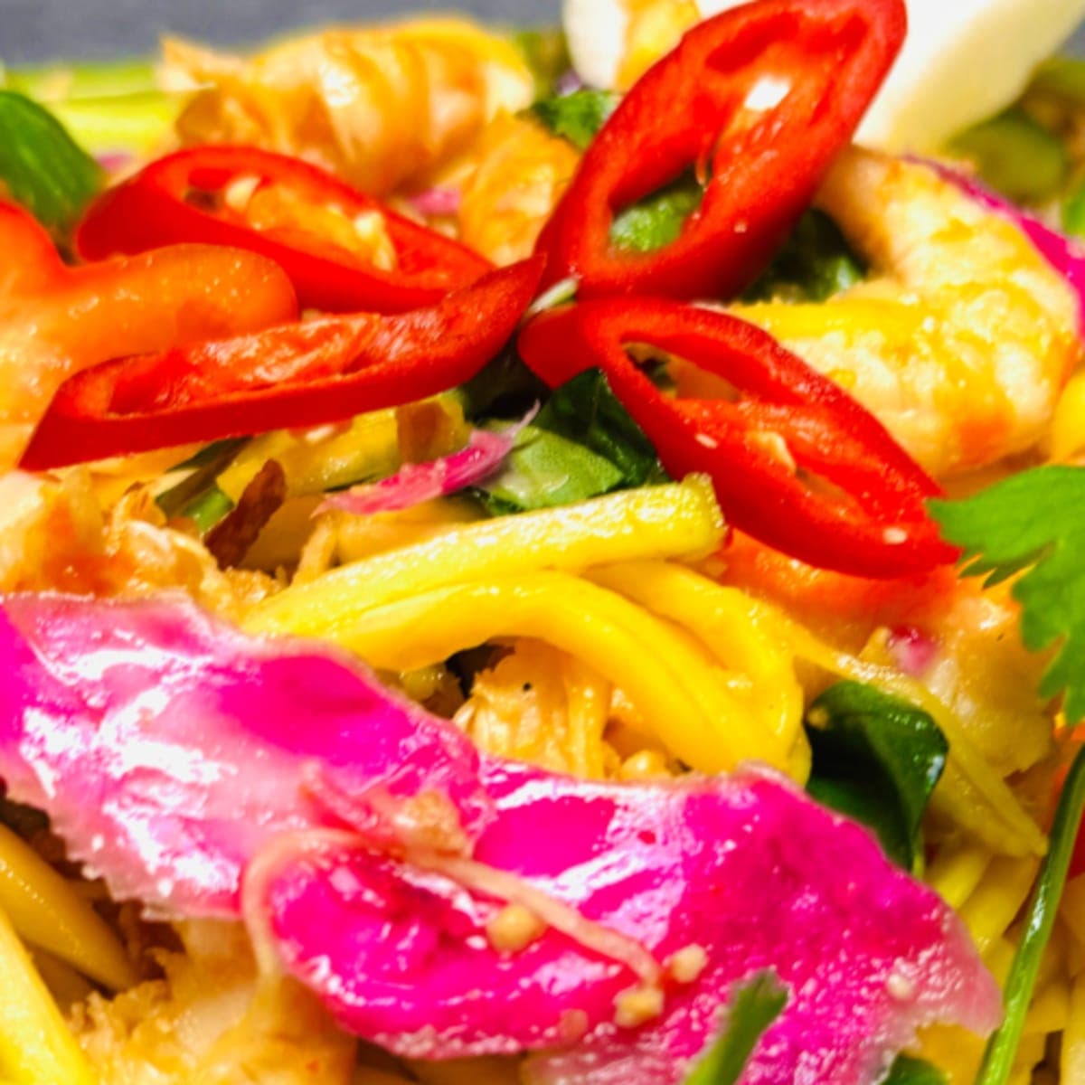 Phở xào tôm