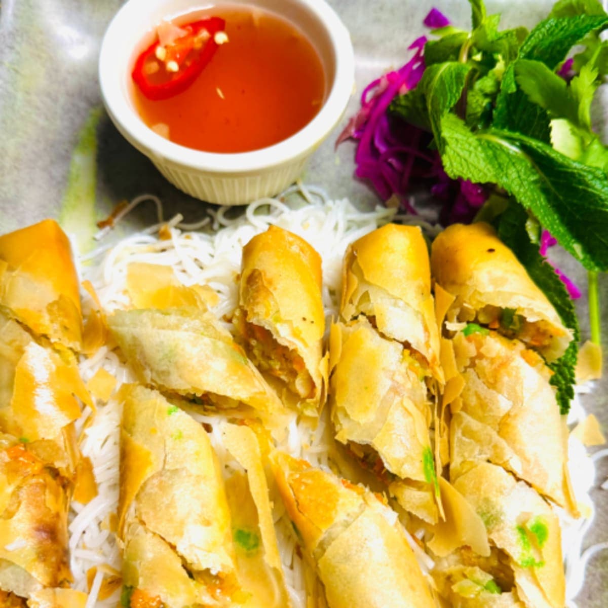 Bún nem chay