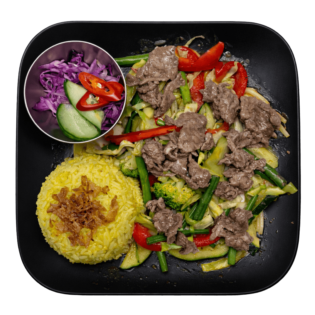 Cơm bò xào