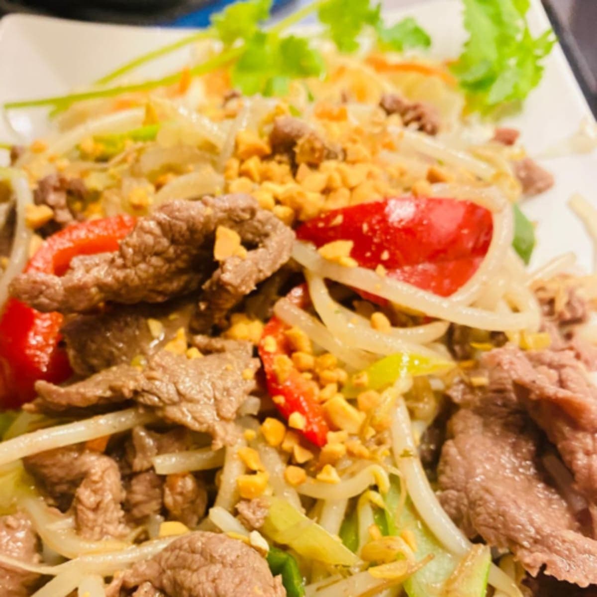 Phở xào bò